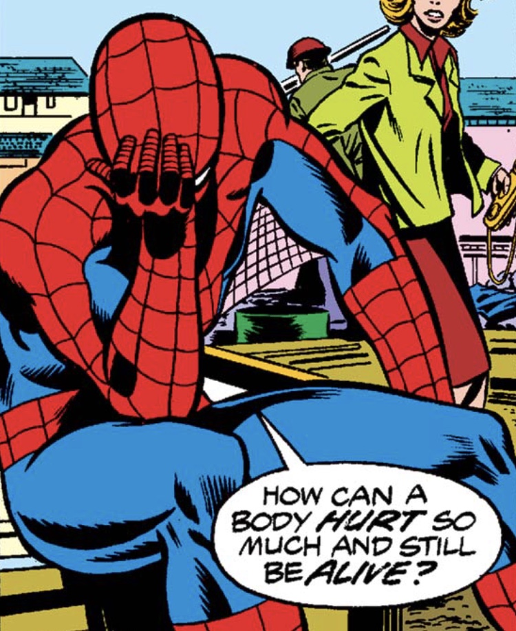 Spider-Man: How can a body hurt so much and still be alive?