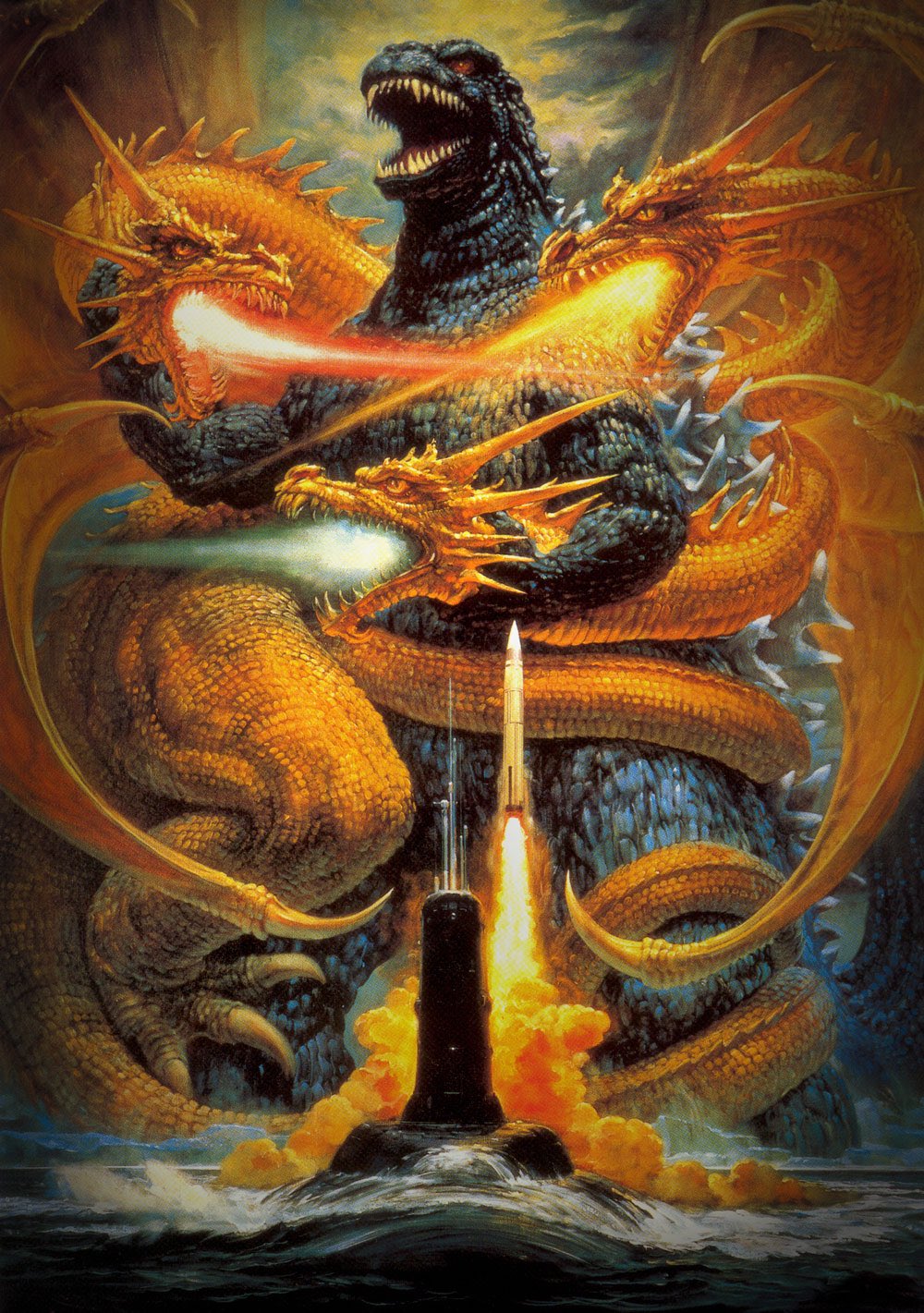 Godzilla posters of Noriyoshi Ohrai