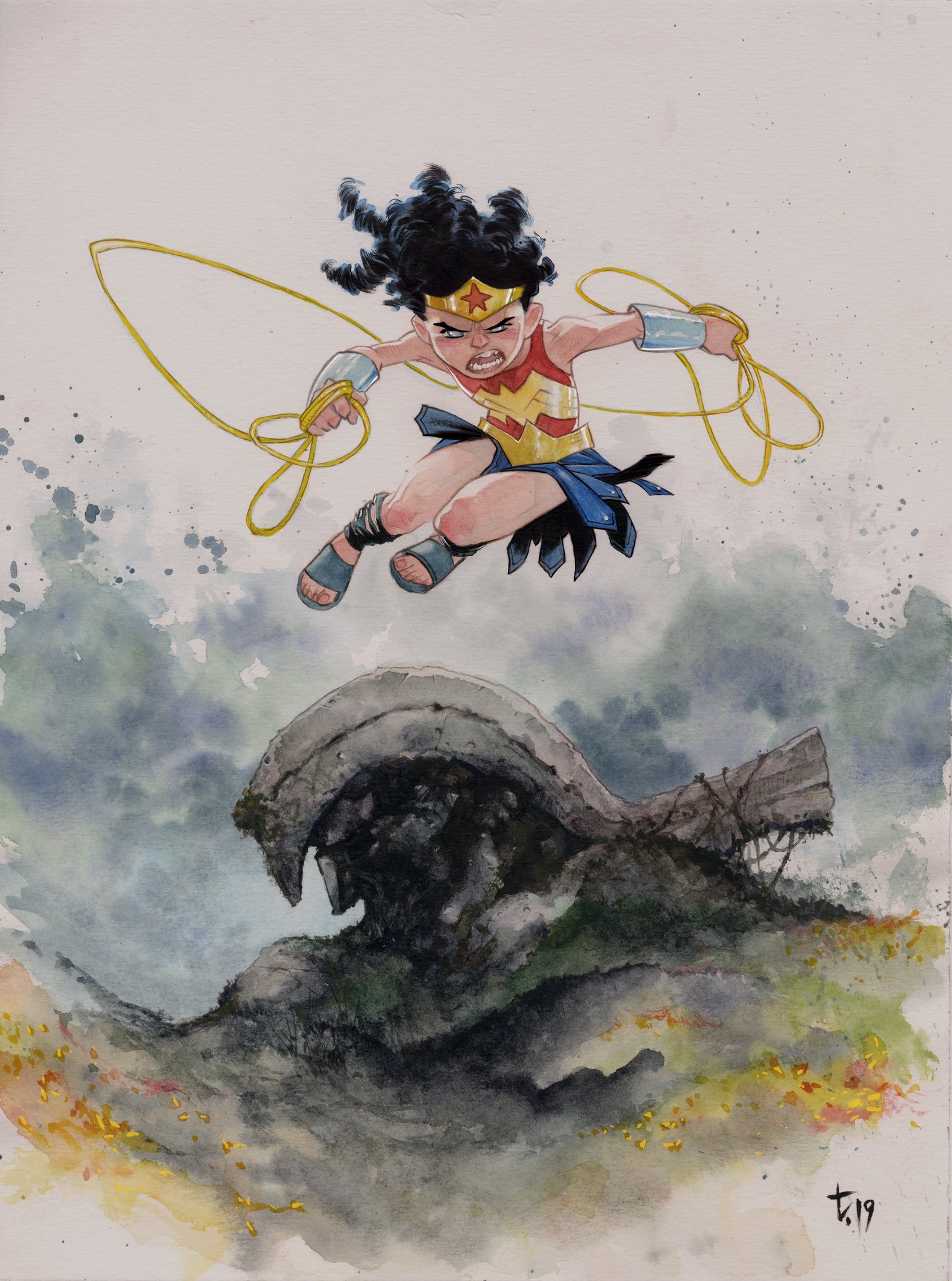 Tirso Cons Teenage Wonder Woman