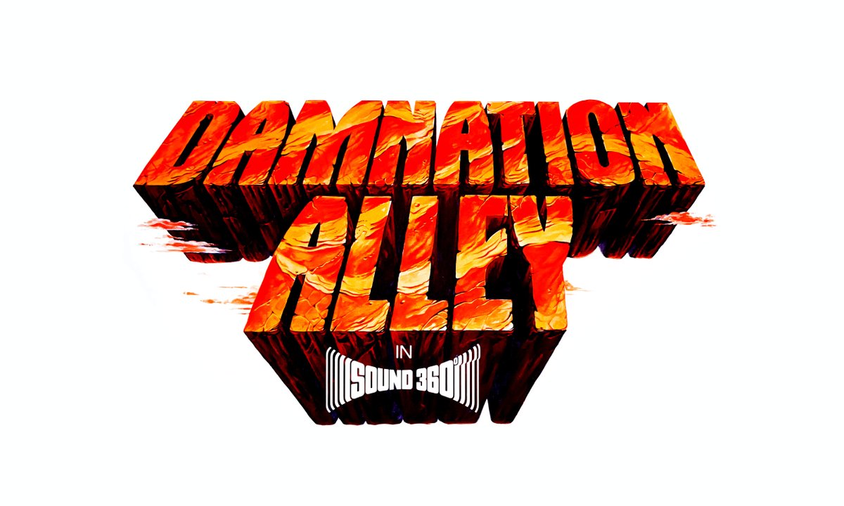 Damnation Alley lettering