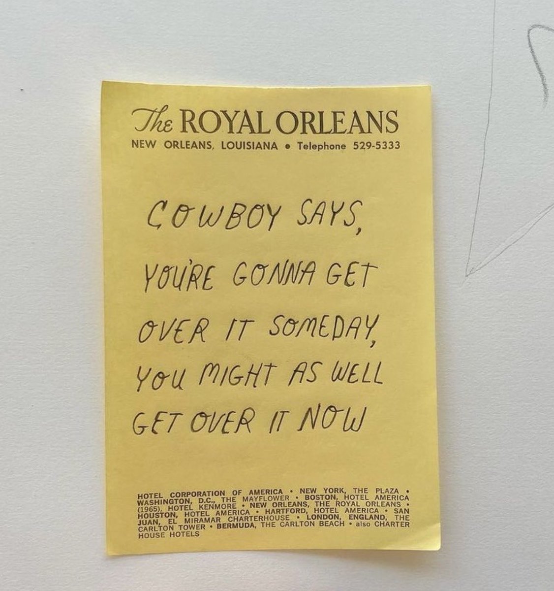 Cowboy Says