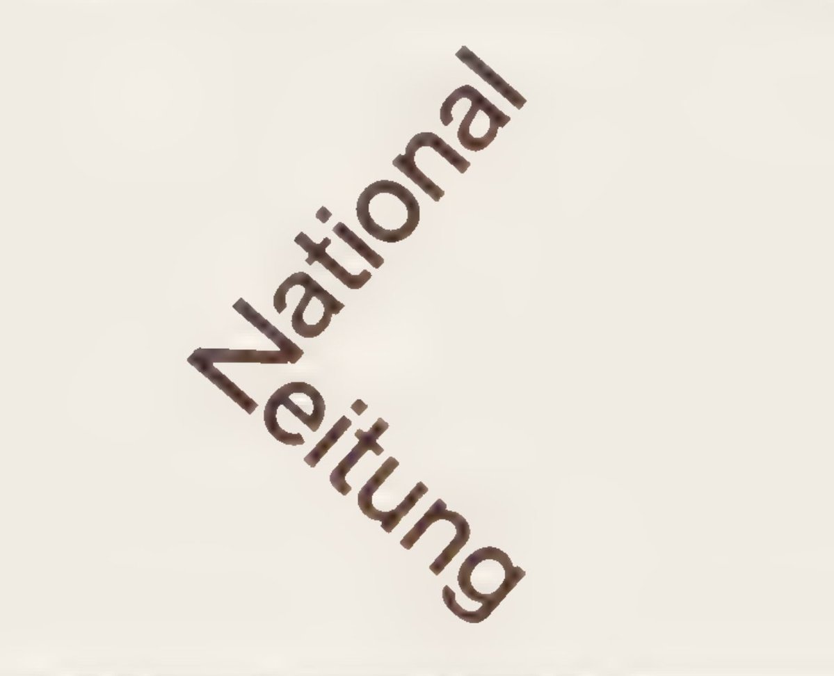 National Zeitung logo